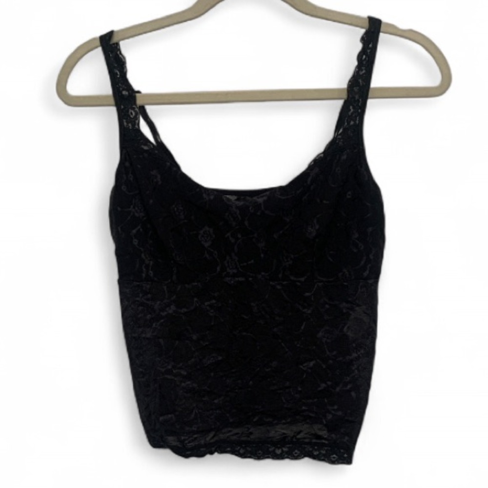 Vintage Black Lace Camisole